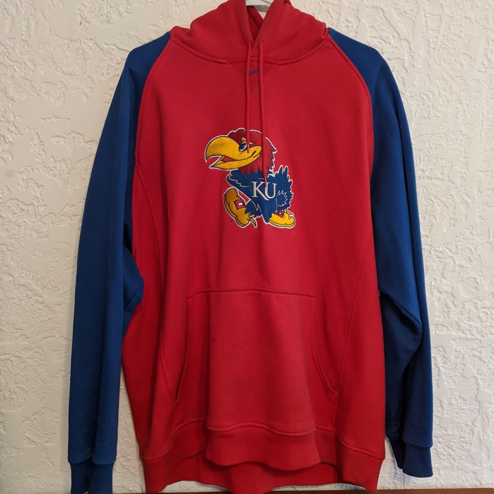 XL Nike Kansas Jayhawks Hoodie